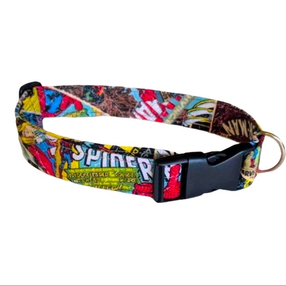 Marvel Comics Dog Collar EUC - Picture 1 of 12